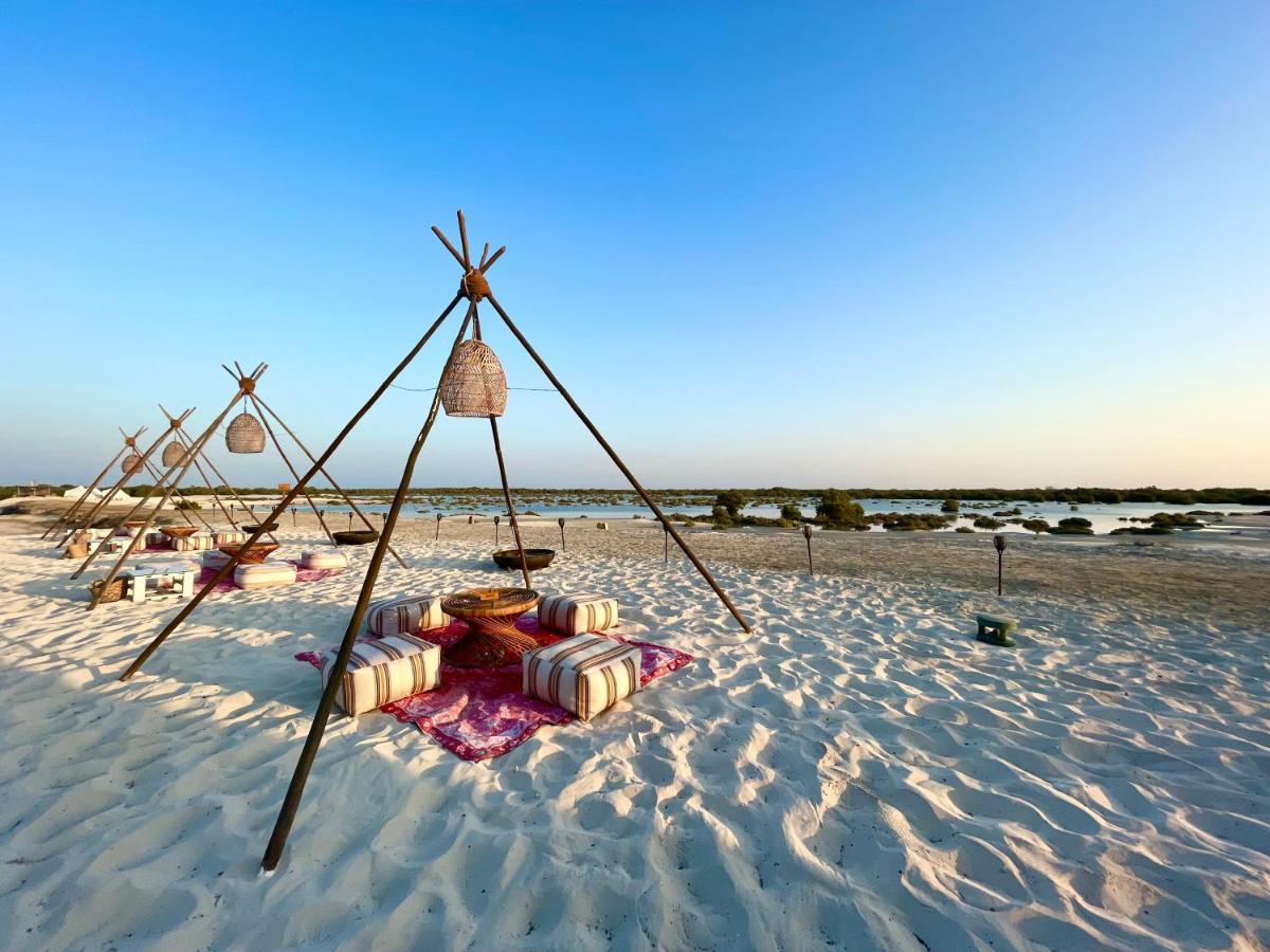 阿布扎比 Pura Eco Retreat, Jubail Island酒店 外观 照片
