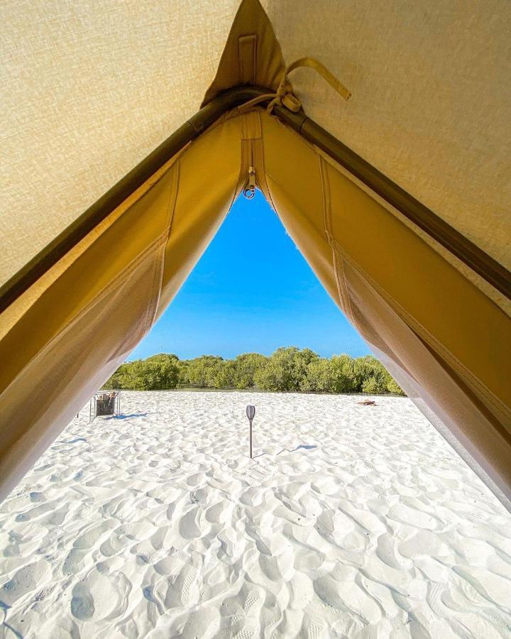 阿布扎比 Pura Eco Retreat, Jubail Island酒店 外观 照片