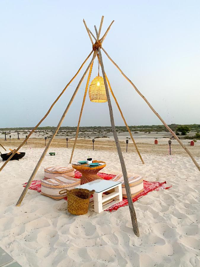 阿布扎比 Pura Eco Retreat, Jubail Island酒店 外观 照片