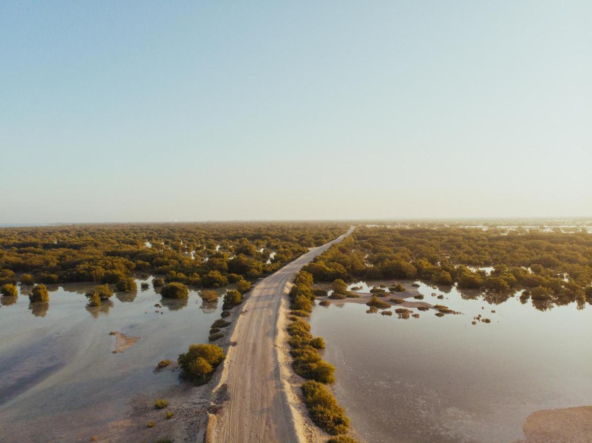 阿布扎比 Pura Eco Retreat, Jubail Island酒店 外观 照片